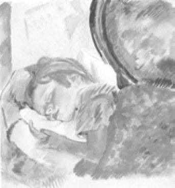 Н. А. Тырса. Портрет девочки. 1929