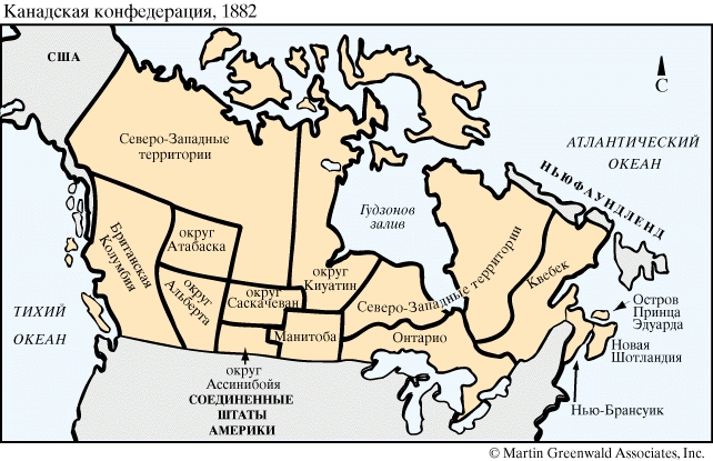 Канадская конфедерация, 1882 год