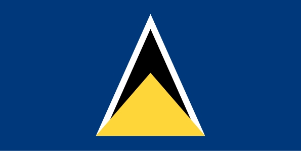 Флаг Сент-Люсии