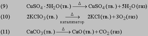 ХИМИЧЕСКОЕ УРАВНЕНИЕ