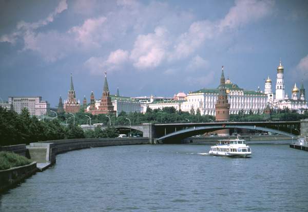 Вид на Кремль.