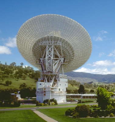 Станция слежения за космическими объектами. Тидбинбилла, Австралия.