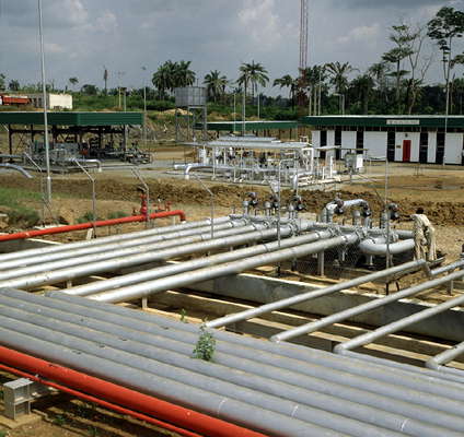 Нигерия. Насосная станция нефтепровода.
