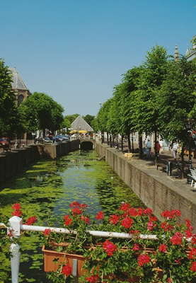 Нидерланды. Маленький городок на реке Лек.