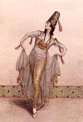 Анна Павлова в Сирийском танце.