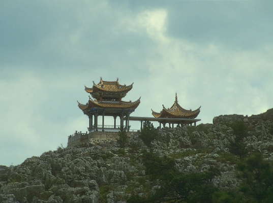 Традиционная китайская пагода.