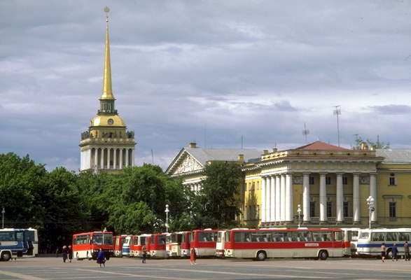 Башня Адмиралтейства. Санкт-Петербург. Архитектор А.Д. Захаров.