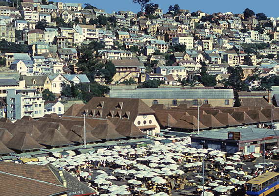 Антананариву. Вид города.