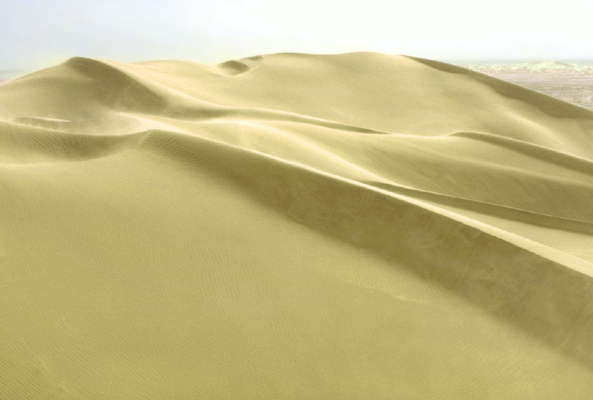 Африка. Дюны в Сахаре.