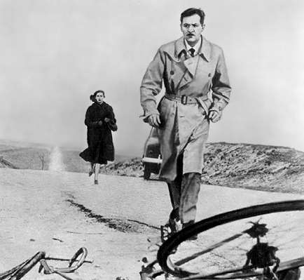 Х.А. Бардем. Кадр из фильма Смерть велосипедиста.