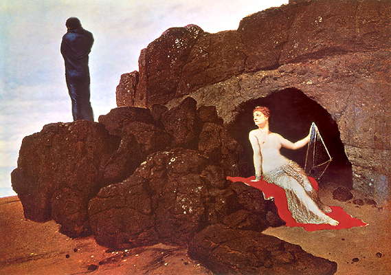 Арнольд Бёклин. Одиссей и Калипсо.