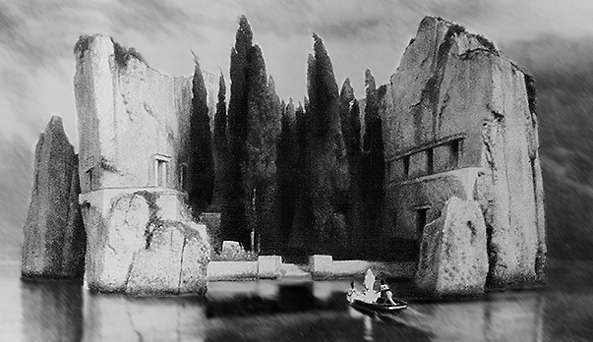 А. Бёклин. Остров мертвых. 1880. Художественный музей. Базель.