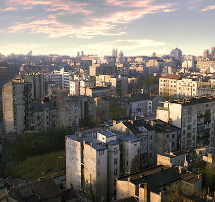 Белград. Вид города.