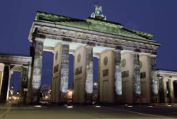 Берлин. Бранденбургские ворота.