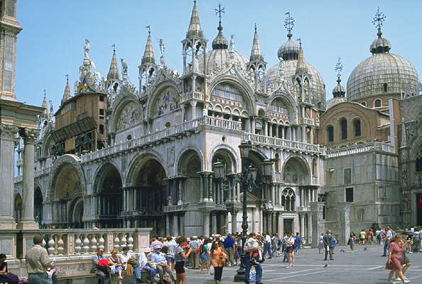 Венеция. Площадь и базилика Сан Марко.