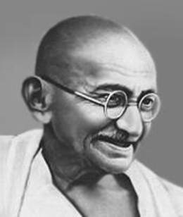 Мохандас Карамчанд Ганди.