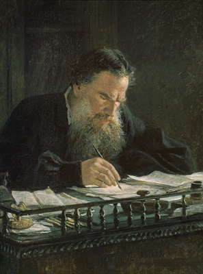 Н.Н. Ге. Портрет Л.Н. Толстого.