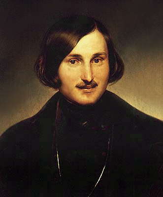 Н.В. Гоголь. Портрет работы Ф.А. Моллера. 1841.