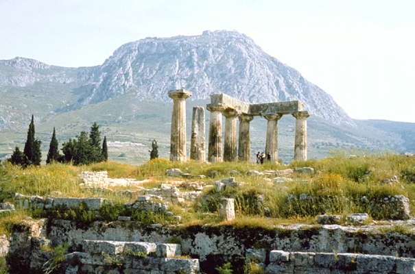 Греция. Агора в Коринфе.