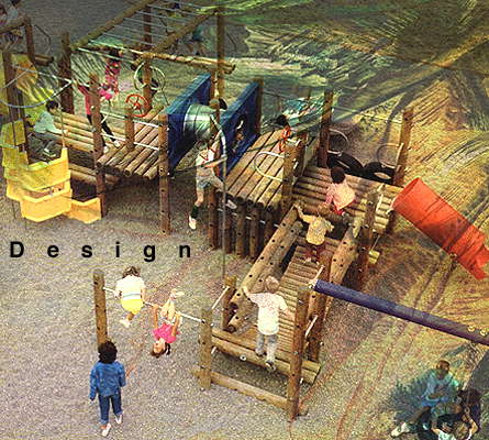 Дизайн: игровая площадка для детей 6-10 лет; дизайнер - Джеймс Туми, Такома, штат Вашингтон, 1987.