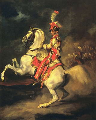 Теодор Жерико. Трубач.