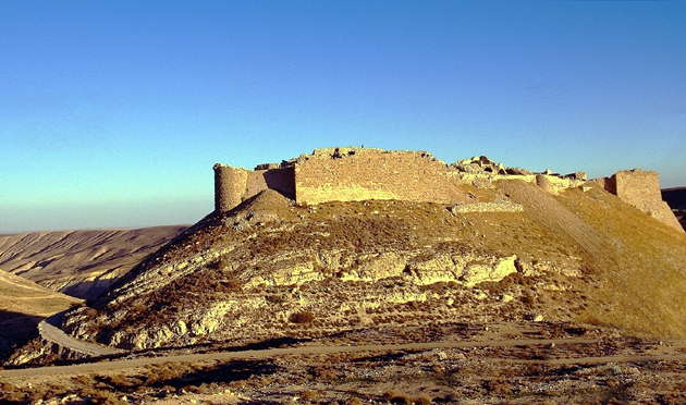 Иордания, Аш-Шабак. Руины замка крестоносцев.