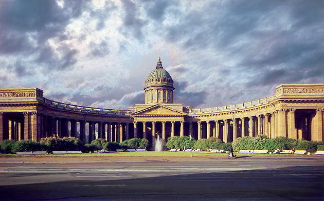 Казанский собор в Санкт-Петербурге.