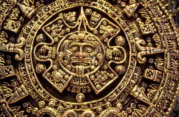 Древний календарь майя, Мексика.