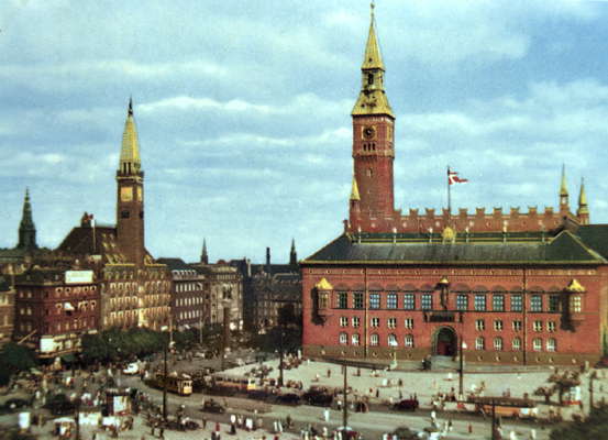 Копенгаген. Центр города.