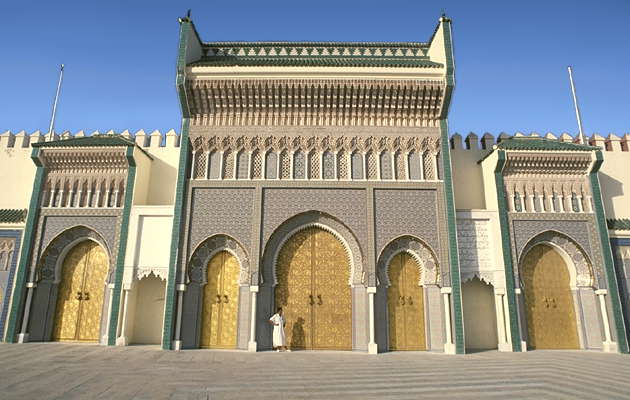 Королевский дворец в городе Фез, Марокко.