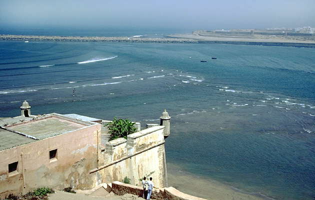 Форт, охраняющий дельту реки. Рабат, Марокко.