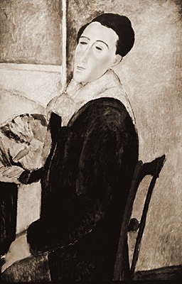 А. Модильяни. Автопортрет. 1919.