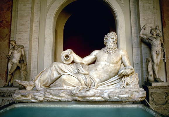 Моисей. Скульптура Микеланджело. Капитолийский музей. Рим.