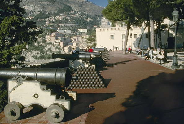 Монако. Историческая часть города.