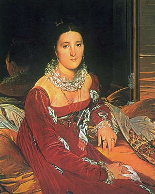 Жан Огюст Доминик Энгр. Мадам Сеннуа.