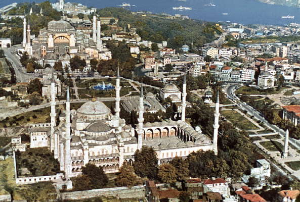 Стамбул. Панорама города.
