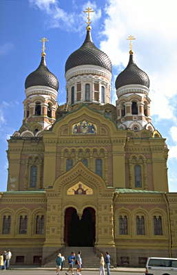 Православный собор в Таллине. Эстония.