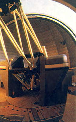 Телескоп. Рефлектор с диаметром главного зеркала 6 м (Специальная астрофизическая обсерватория РАН, Северный Кавказ).