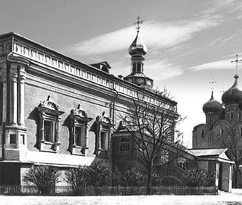 Трапезная Новодевичьего монастыря в Москве. 1685-87.