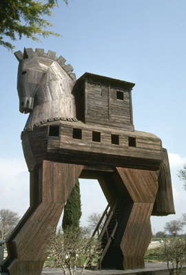Троянский конь (реконструкция).