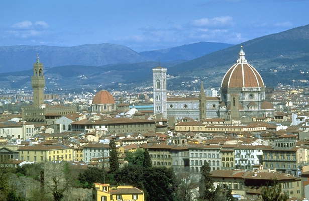 Флоренция. Панорама города.