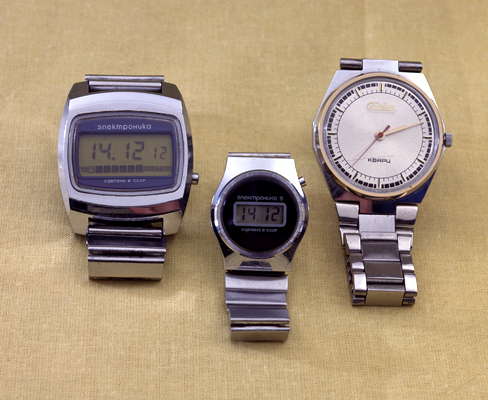 Часы. Электронные (мужские и женские) и электронно-механические наручные часы.