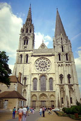 Шартрский собор. Сооружён в 1260 г.