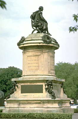 Памятник Шекспиру, Стратфорд-на-Эйвоне.