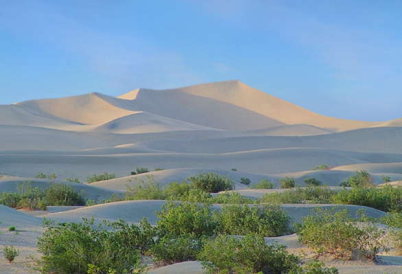 Долина смерти. Песчаные дюны.