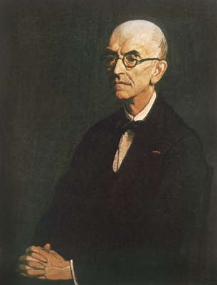 М. де Фалья. Портрет работы И. Сулоаги.