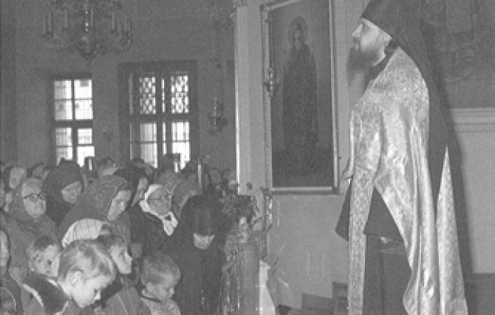 Проповедь в Троицком соборе Московского Свято-Данилова монастыря