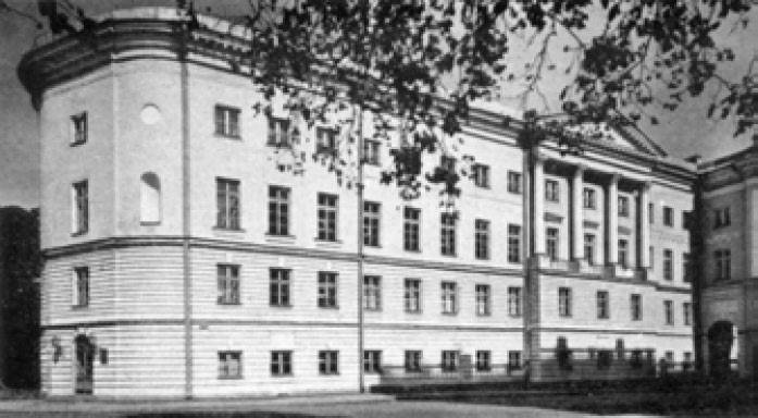 Здание лицея в Царском Селе. 1789-1792