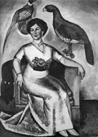 И. И. Машков. Дама с фазаном. 1911