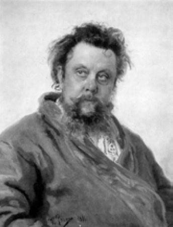 М. П. Мусоргский. Худ. И. Е. Репин. 1881